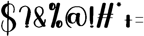 Monday Regular otf (400) Font OTHER CHARS