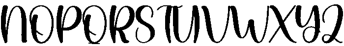 Monday Regular otf (400) Font UPPERCASE