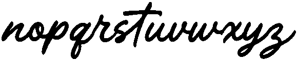 MondayMark-Regular otf (400) Font LOWERCASE