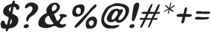 Mondeur Italic otf (400) Font OTHER CHARS