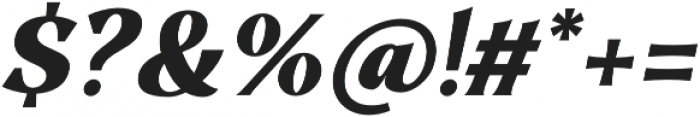 Mondia ExtraBlack Italic otf (900) Font OTHER CHARS