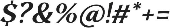 Mondia ExtraBold Italic otf (700) Font OTHER CHARS