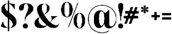 Monea otf (400) Font OTHER CHARS