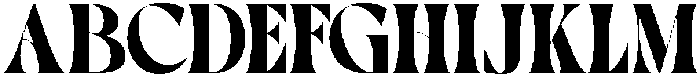 Monea otf (400) Font UPPERCASE