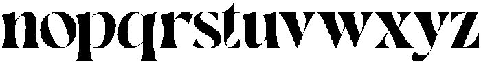 Monea otf (400) Font LOWERCASE