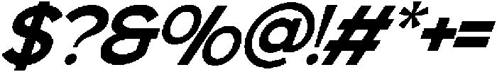 Monety Oblique otf (400) Font OTHER CHARS