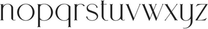 Monexa Regular otf (400) Font LOWERCASE