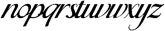 Monica otf (400) Font LOWERCASE