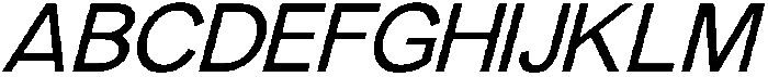 Monila Sans Italic otf (400) Font UPPERCASE