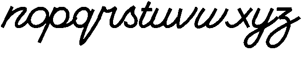 Monila Script Regular otf (400) Font LOWERCASE