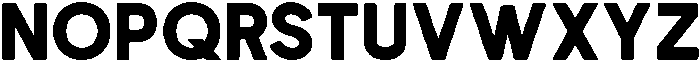 Monilora Regular otf (400) Font UPPERCASE