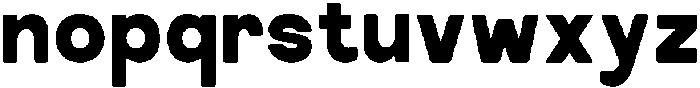 Monilora Regular otf (400) Font LOWERCASE