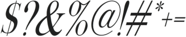 Monique Light Italic Regular otf (300) Font OTHER CHARS