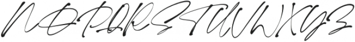 Monita Signature Italic otf (400) Font UPPERCASE