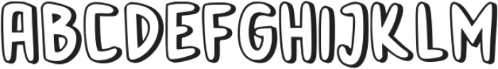 Monkey Boots Regular otf (400) Font UPPERCASE