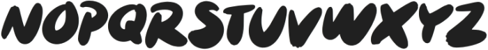Monkey Brush Bold otf (700) Font UPPERCASE