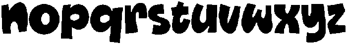 Monkey Dancing otf (400) Font LOWERCASE