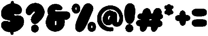 Monkey Jumps otf (400) Font OTHER CHARS