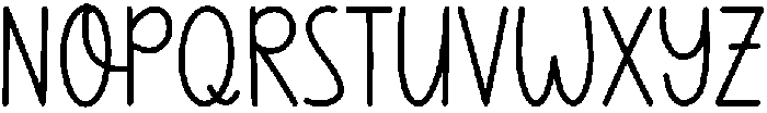 Monkey Regular otf (400) Font UPPERCASE