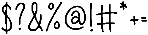 Monkey Regular otf (400) Font OTHER CHARS