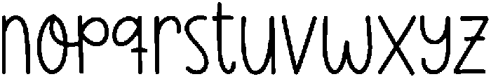 Monkey Regular otf (400) Font LOWERCASE