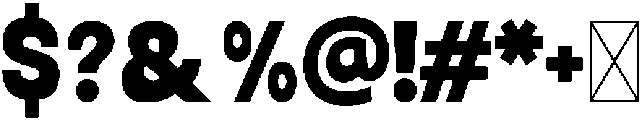 Monkra Regular otf (400) Font OTHER CHARS