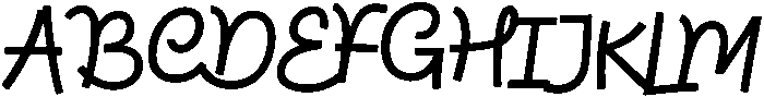 Monley Regular otf (400) Font UPPERCASE