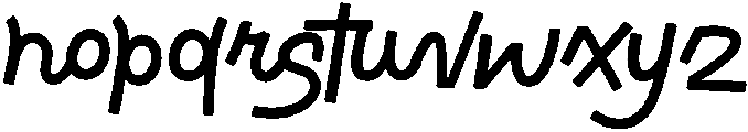 Monley Regular otf (400) Font LOWERCASE