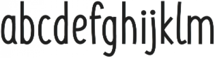 Monly Extended otf (700) Font LOWERCASE