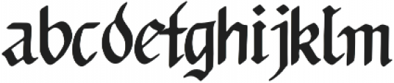 Monmouth Font Regular otf (400) Font LOWERCASE