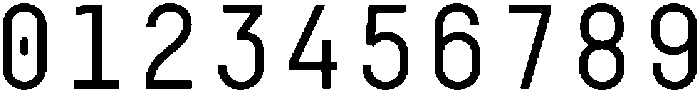 Mono Blaze Regular otf (400) Font OTHER CHARS
