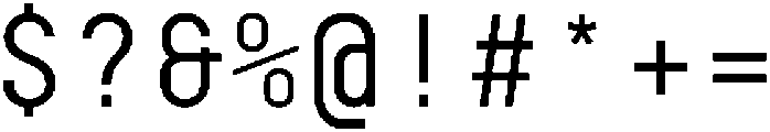 Mono Blaze Regular otf (400) Font OTHER CHARS