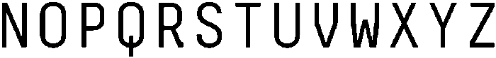 Mono Blaze Regular otf (400) Font UPPERCASE