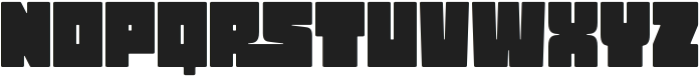 Mono Cubic otf (400) Font UPPERCASE