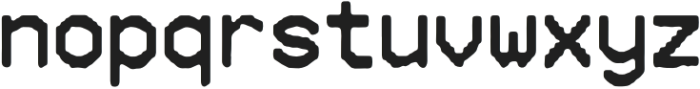 Mono Total Regular otf (400) Font LOWERCASE