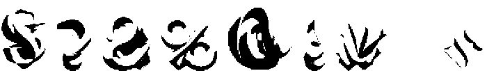 MonoFold Regular otf (400) Font OTHER CHARS