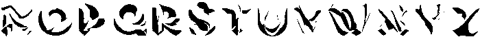 MonoFold Regular otf (400) Font LOWERCASE
