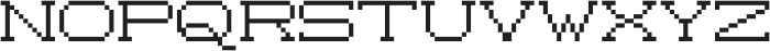 MonoMatrix ttf (400) Font UPPERCASE