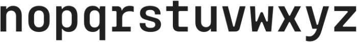 Monoblock Medium otf (500) Font LOWERCASE