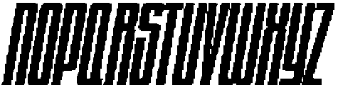Monobran Italic otf (400) Font UPPERCASE