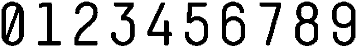 Monofrik Regular otf (400) Font OTHER CHARS