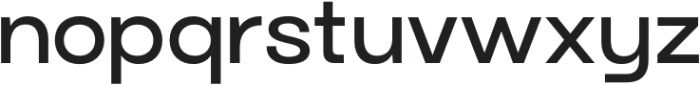 Monoglyphic Regular otf (400) Font LOWERCASE