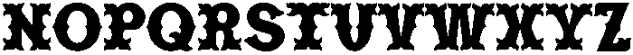 Monogram Letters Regular otf (400) Font LOWERCASE