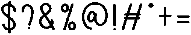 Monogram Regular otf (400) Font OTHER CHARS