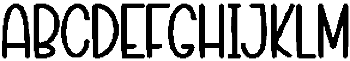 Monogram Regular otf (400) Font UPPERCASE