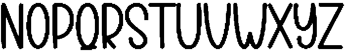 Monogram Regular otf (400) Font LOWERCASE