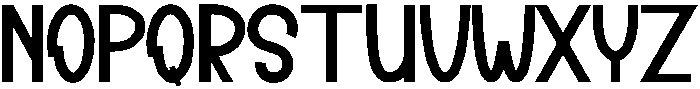 Monogram Regular otf (400) Font LOWERCASE