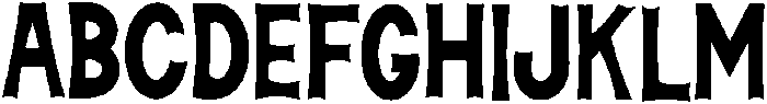 Monogram Regular otf (400) Font UPPERCASE