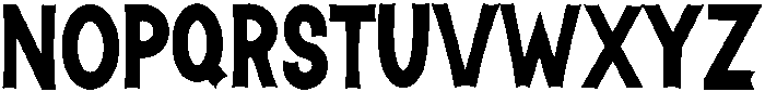 Monogram Regular otf (400) Font LOWERCASE