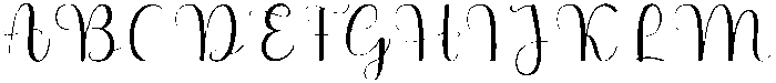 Monogram Regular otf (400) Font UPPERCASE